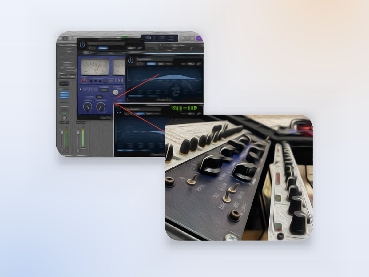 Mastering plugins and analog gear